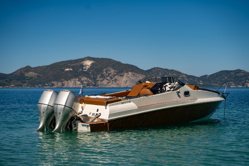 daniel luxury speedboat zakynthos